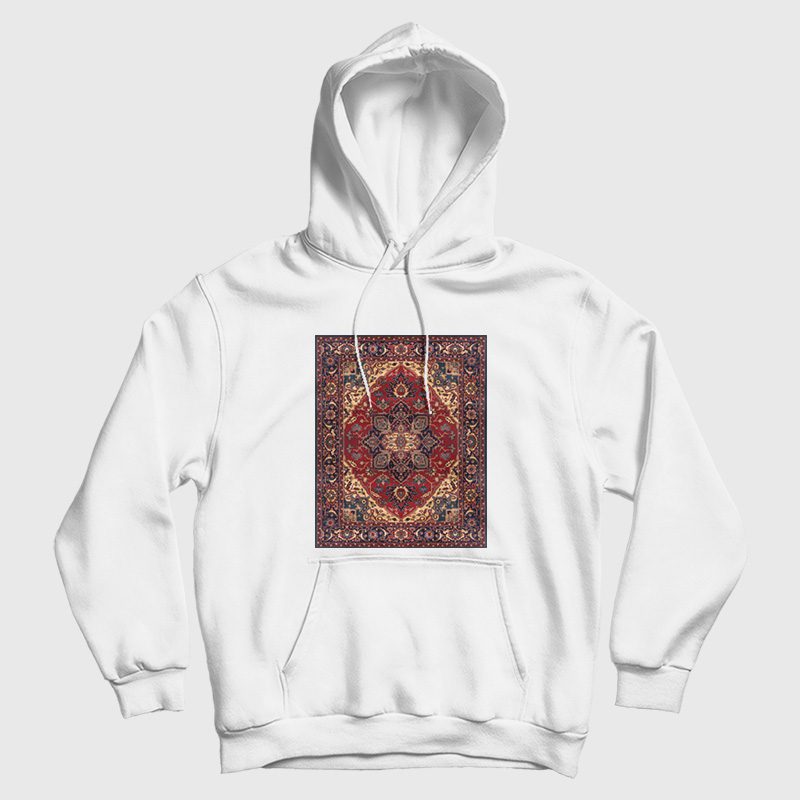 Oriental Rug Pattern Hoodie Oriental Rug Pattern Hoodie