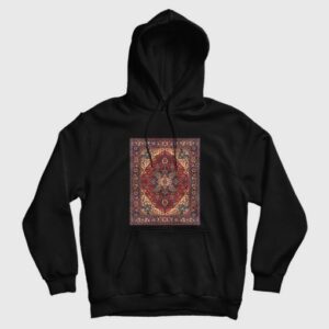 Oriental Rug Pattern Hoodie 3