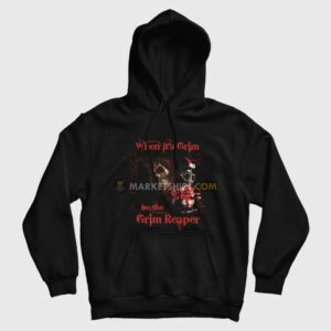 Patrick Mahomes When It’s Grim Be The Grim Reaper Kansas City Chiefs Hoodie