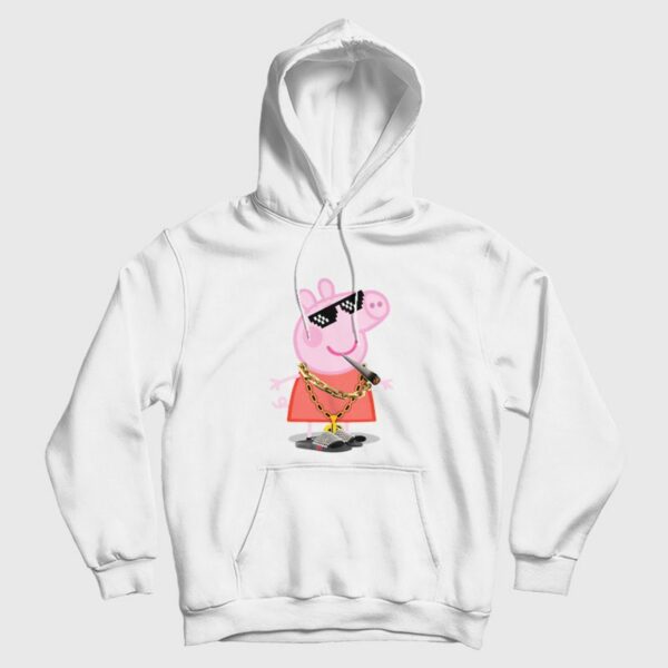 Peppa Pig Thug Life Hoodie