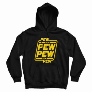 Pew Pew Pew Lazer Gun Hoodie