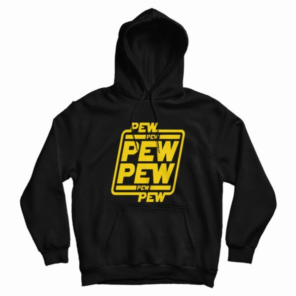 Pew Pew Pew Lazer Gun Hoodie