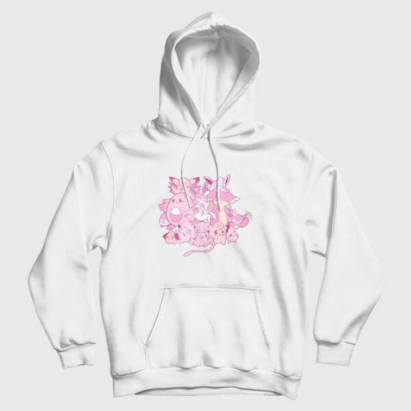 Pink Pokemon Hoodie