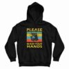 Please Wash Your Hands Vintage Hoodie