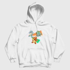 Pokemon Charmander Bulbasaur Squirtle Hoodie