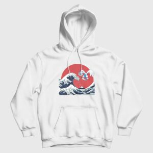 Pokemon Lugia Japanese Wave Hoodie
