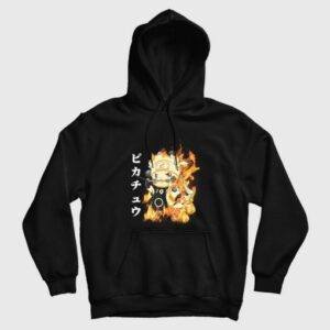 Pokemon Pikachu Naruto Hoodie 3