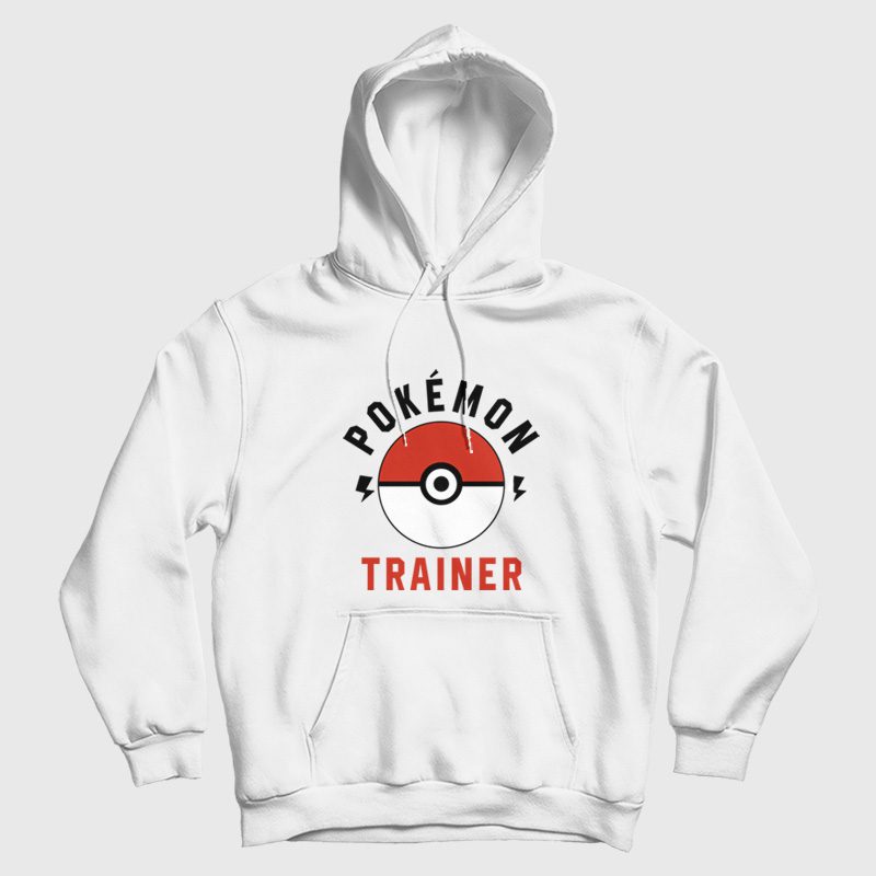 Pokemon Trainer Hoodie Pokemon Trainer Hoodie