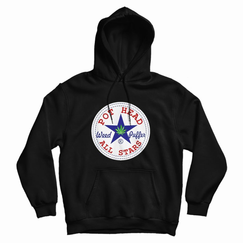 Pot Head All-Stars Weed Puffer Hoodie Pot Head All-Stars Weed Puffer Hoodie