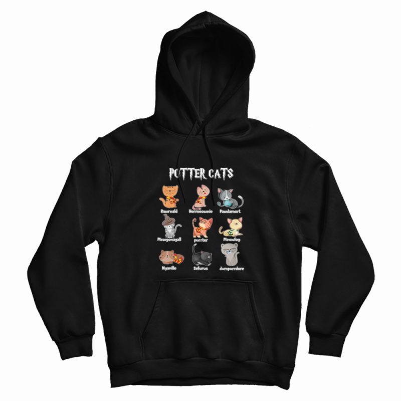 Potter Cats Hoodie Potter Cats Hoodie