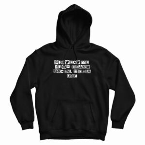 Protect Me From Heavy Social Media Use Graphic Hoodie