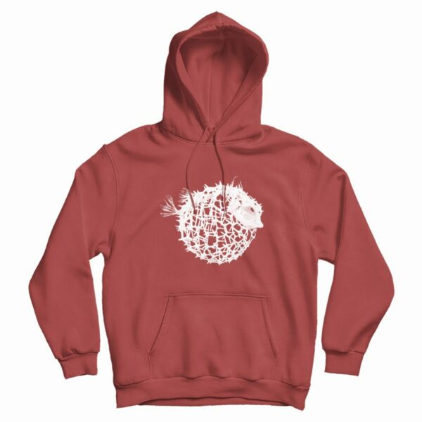 Puffer Fish Skeleton Hoodie