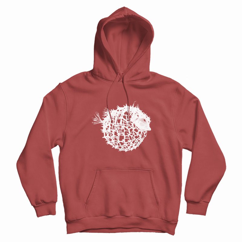 Puffer Fish Skeleton Hoodie Puffer Fish Skeleton Hoodie