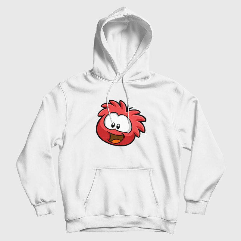 Puffles Red Club Penguin Hoodie Puffles Red Club Penguin Hoodie