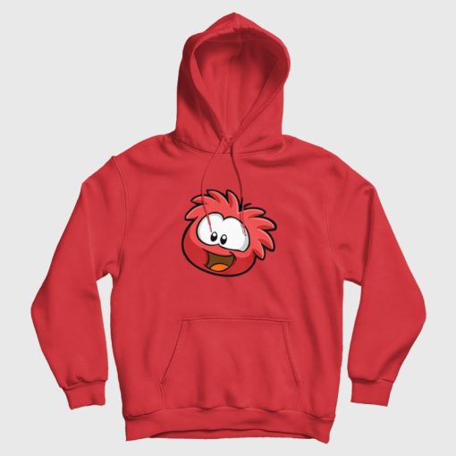 Puffles Red Club Penguin Hoodie Puffles Red Club Penguin Hoodie