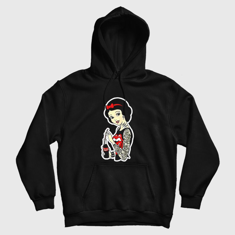 Punk Rock Princess Snow White Hoodie Punk Rock Princess Snow White Hoodie