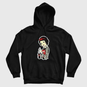 Punk Rock Princess Snow White Hoodie 3
