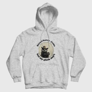 Raccoon Strawberry Jams But My Glock Don’t Hoodie