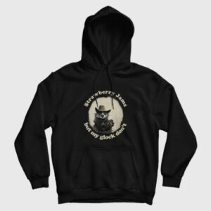Raccoon Strawberry Jams But My Glock Dont Hoodie 3