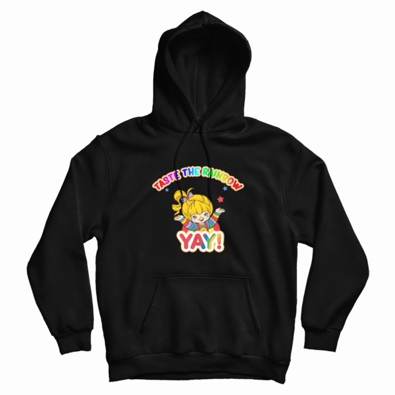 Rainbow Brite Taste The Rainbow Hoodie Rainbow Brite Taste The Rainbow Hoodie