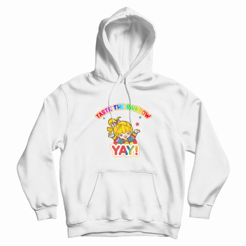 Rainbow Brite Taste The Rainbow Hoodie Rainbow Brite Taste The Rainbow Hoodie