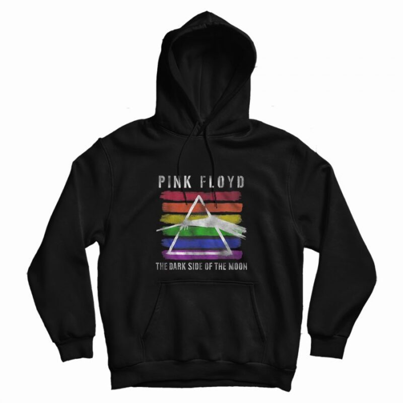 Rainbow Dark Side of the Moon Pink Floyd Hoodie Rainbow Dark Side of the Moon Pink Floyd Hoodie