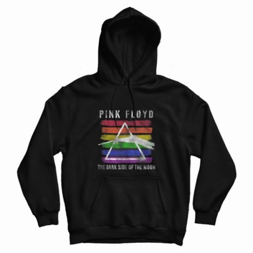Rainbow Dark Side of the Moon Pink Floyd Hoodie Rainbow Dark Side of the Moon Pink Floyd Hoodie