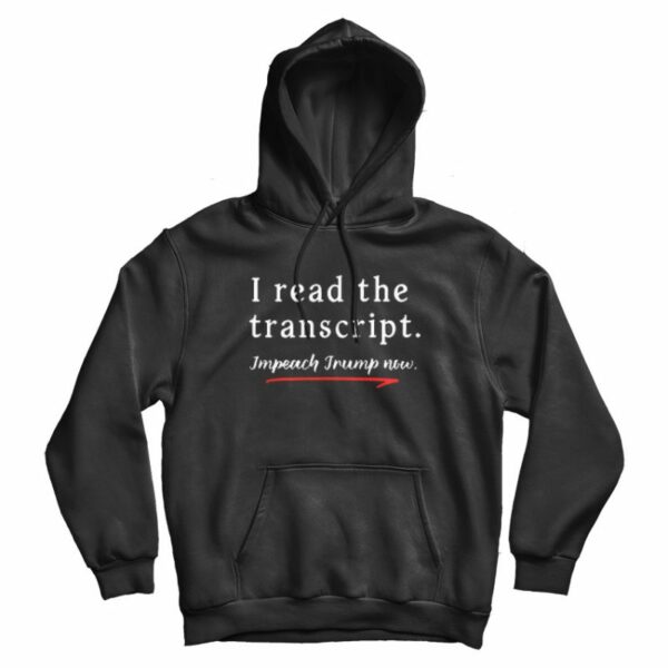 Read The Transcript Hoodie