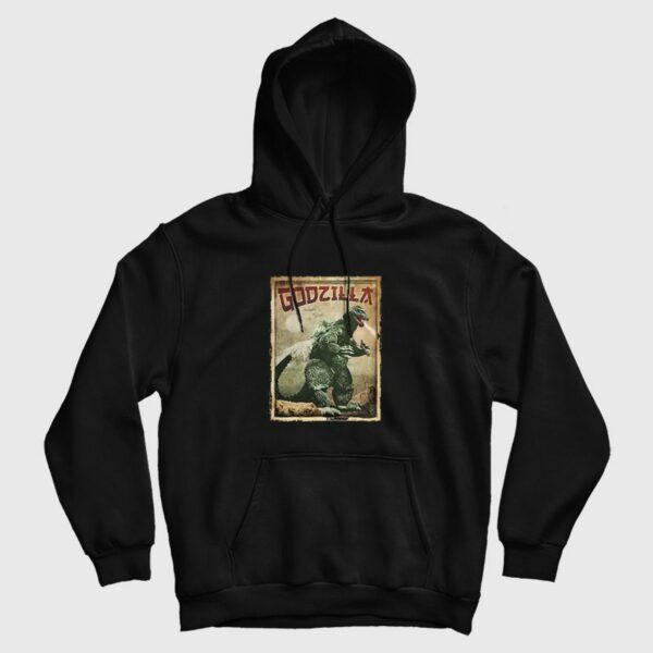 Retro Godzilla Classic Monster Hoodie