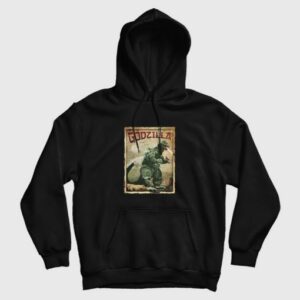 Retro Godzilla Classic Monster Hoodie 3