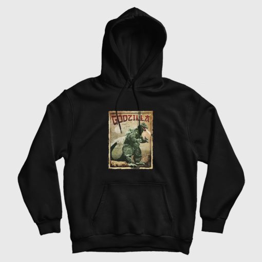 Retro Godzilla Classic Monster Hoodie Retro Godzilla Classic Monster Hoodie
