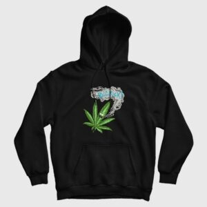 Rick and Morty Cannabis I’m Reefer Rick Hoodie