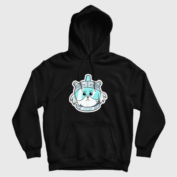 Rick and Morty Lawnmower Dog Hoodie