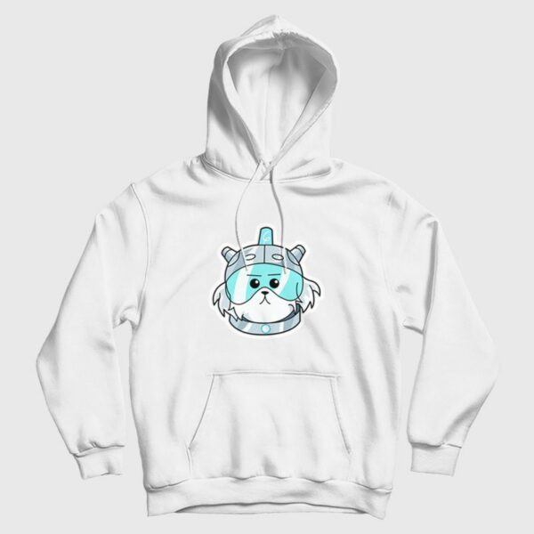 Rick and Morty Lawnmower Dog Hoodie