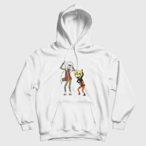 Rick and Morty Naruto and Jiraiya Hoodie