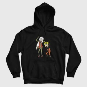 Rick and Morty Naruto and Jiraiya Hoodie 3