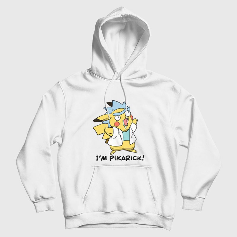 Rick and Morty Parody I'm Pikarick Hoodie Rick and Morty Parody I'm Pikarick Hoodie