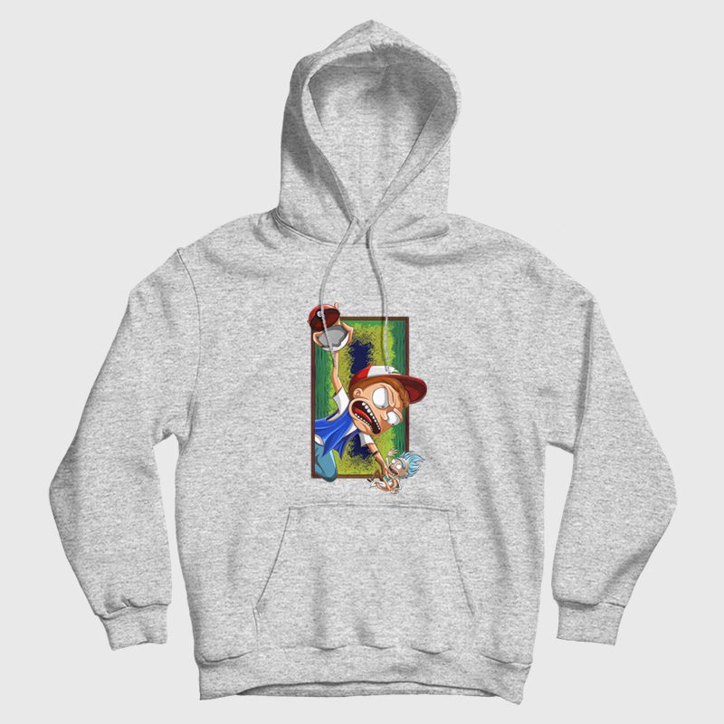 Rick and Morty Parody Pikachu I'm Pikarick Hoodie Rick and Morty Parody Pikachu I'm Pikarick Hoodie