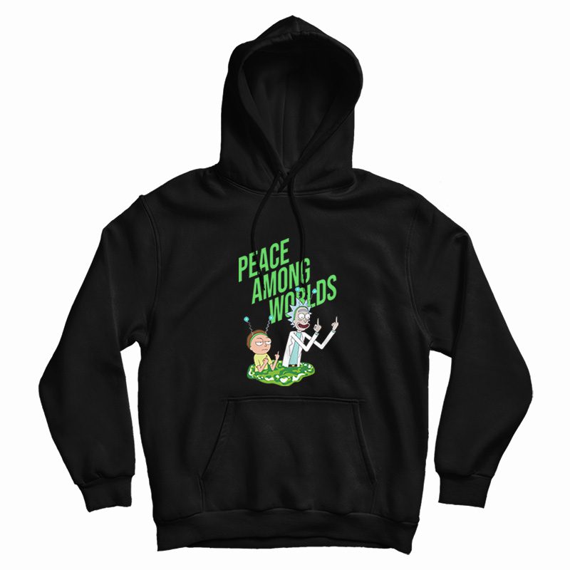 Rick and Morty Peace Among Worlds Hoodie Rick and Morty Peace Among Worlds Hoodie