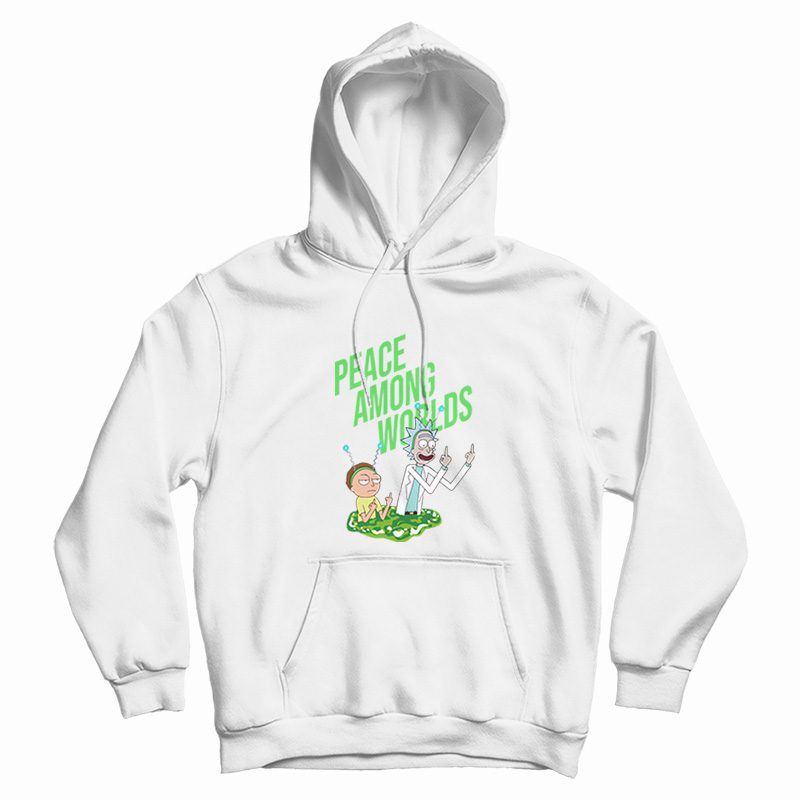 Rick and Morty Peace Among Worlds Hoodie Rick and Morty Peace Among Worlds Hoodie