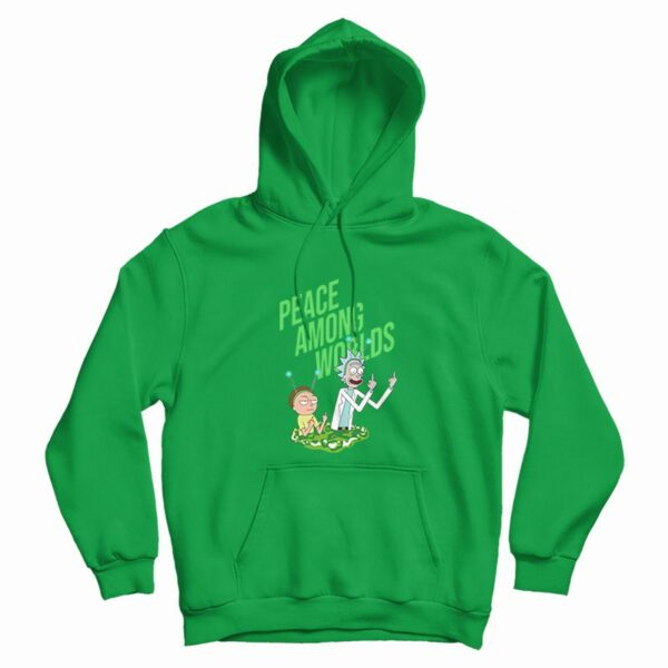 Rick and Morty Peace Among Worlds Hoodie