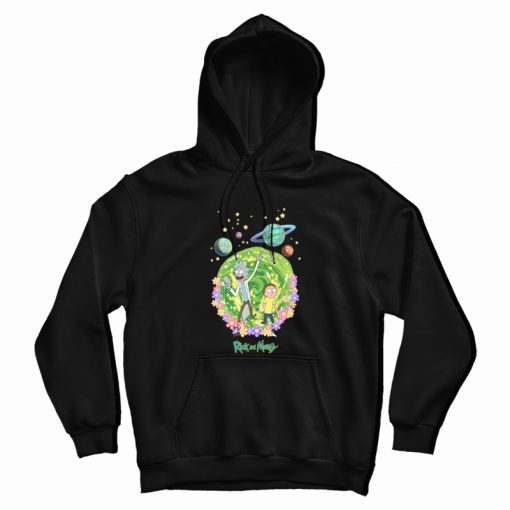 Rick and Morty Portal Planets Hoodie Rick and Morty Portal Planets Hoodie