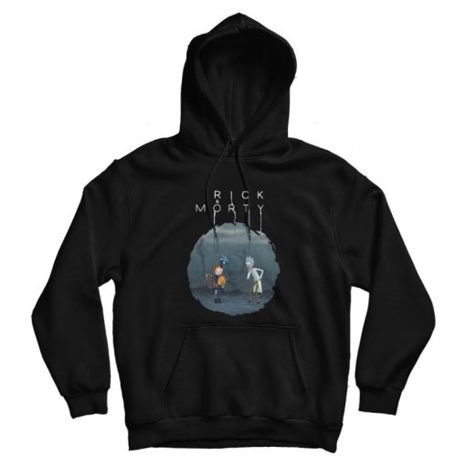 Rick and Morty mashup Death Stranding Hoodie Rick and Morty mashup Death Stranding Hoodie