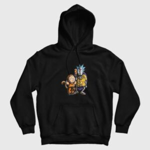 Rick and Morty x Dragon Ball Hoodie 3