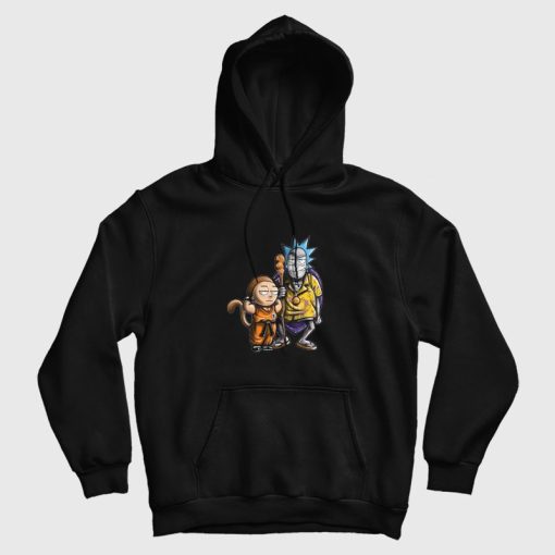 Rick and Morty x Dragon Ball Hoodie Rick and Morty x Dragon Ball Hoodie