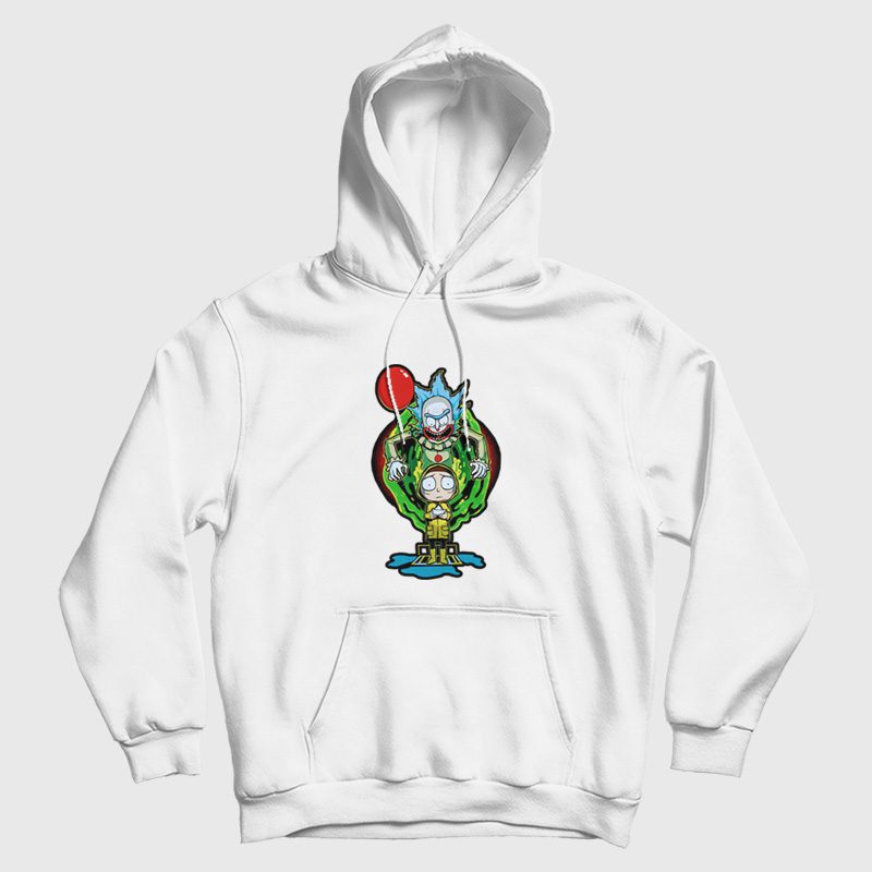 Rick and Morty x Pennywise Hoodie Rick and Morty x Pennywise Hoodie