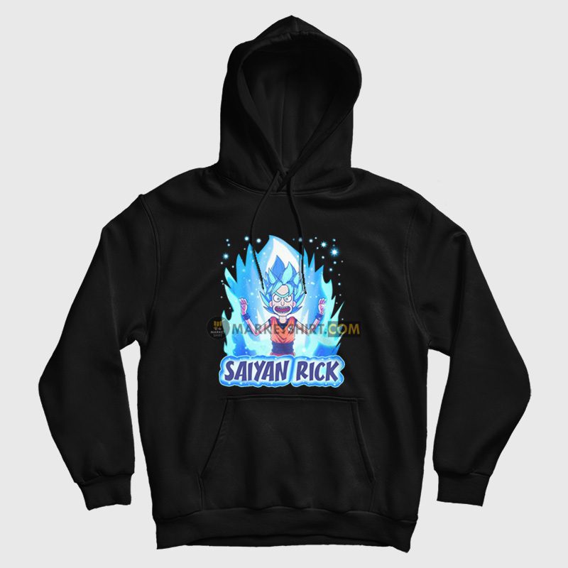 Rick and Morty x Super Saiyan Rick Hoodie Rick and Morty x Super Saiyan Rick Hoodie