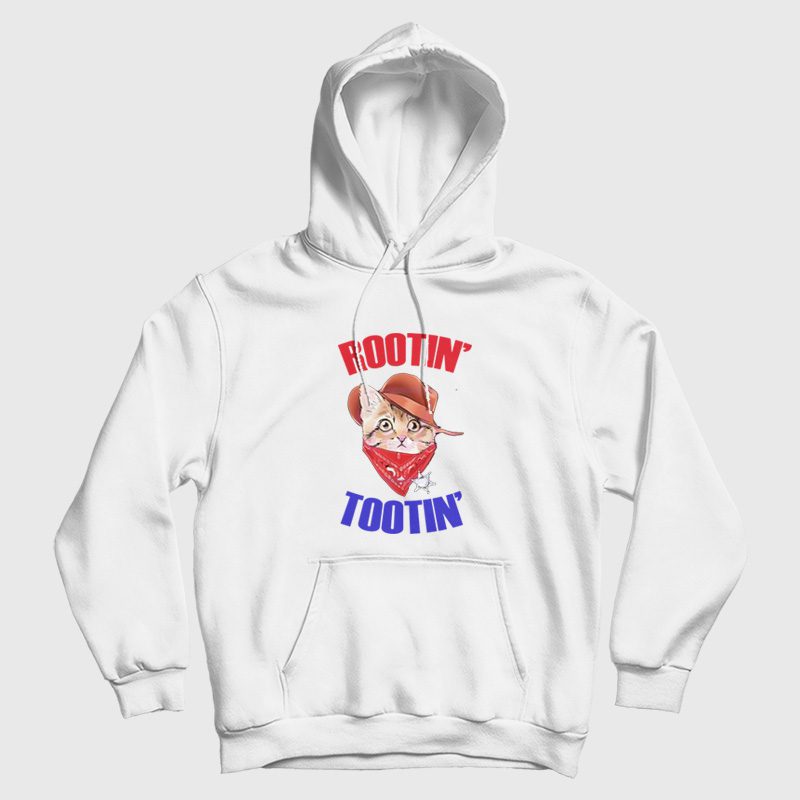 Rootin Tootin Cat Cowboy Vintage Hoodie Rootin Tootin Cat Cowboy Vintage Hoodie