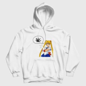 Sailor Moon Marijuana Hoodie