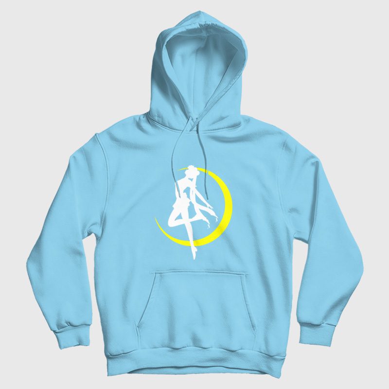 Sailor Moon Silhouette Hoodie Sailor Moon Silhouette Hoodie